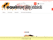 Tablet Screenshot of equiversum.pl